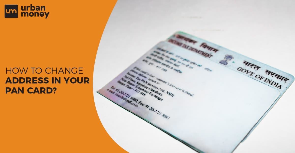 How to Change Address in Pan Card