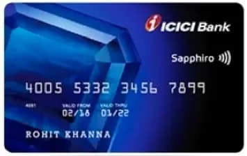 ICICI PLATINUM<br/>  Credit Card