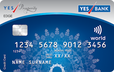 YES Prosperity Reward Plus<br/>Credit Card