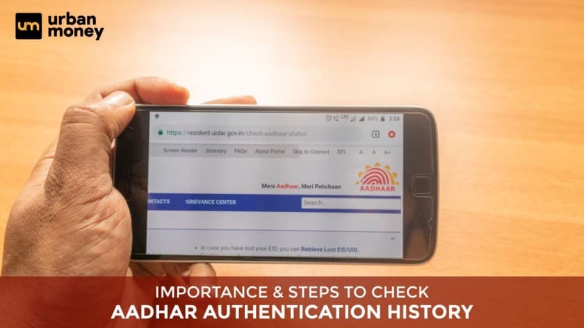 Aadhaar Authentication : How to Check Biometric And e-KYC History