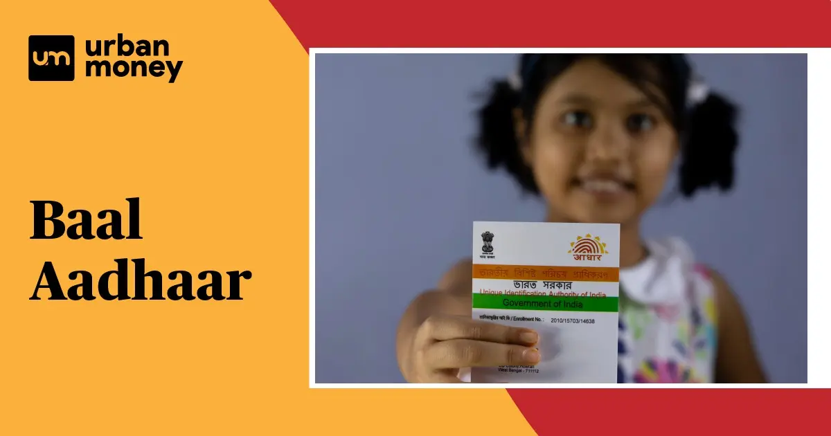 Blue Aadhaar Card