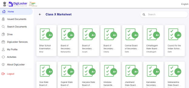 Get 10th CBSE Board Marksheet from DigiLocker
