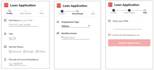Navi App for Personal Loan