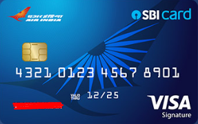 Air India SBI Signature