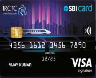IRCTC SBI Card Premier