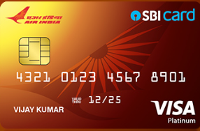 air india sbi platinum card