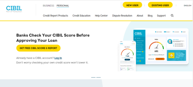 cibil website 