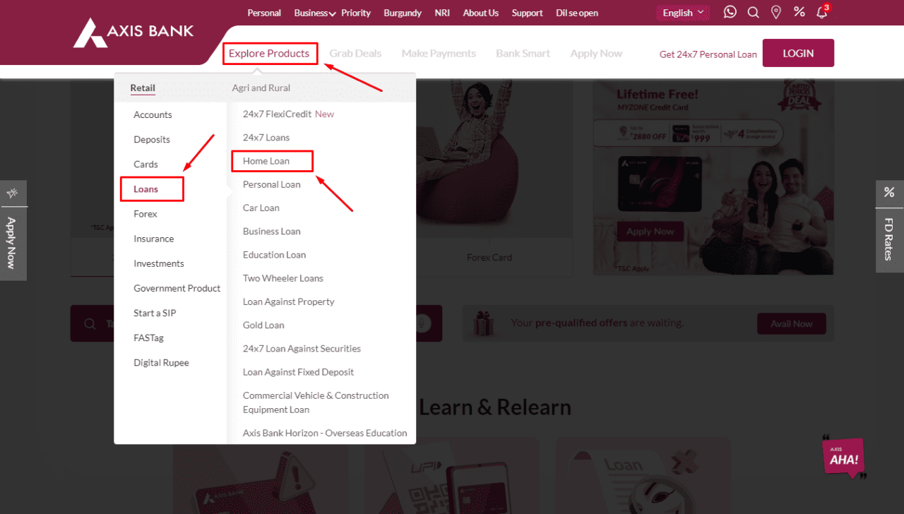 Check Axis Bank Home Loan Application Status Online & Offline